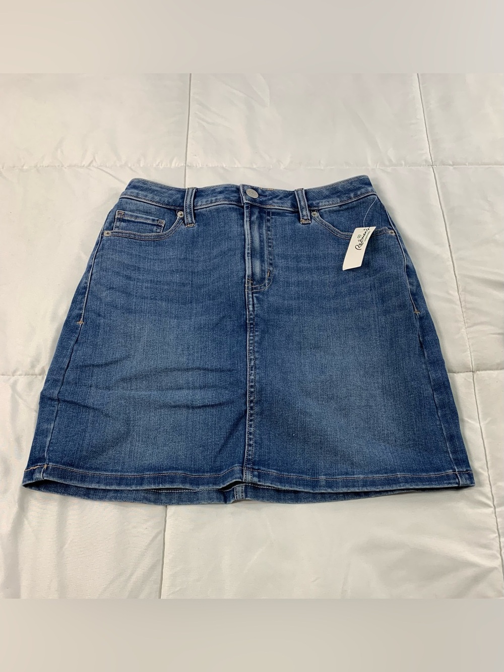 New Reitmans jean skort size 27